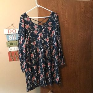 Forever 21 1x long sleeve dress